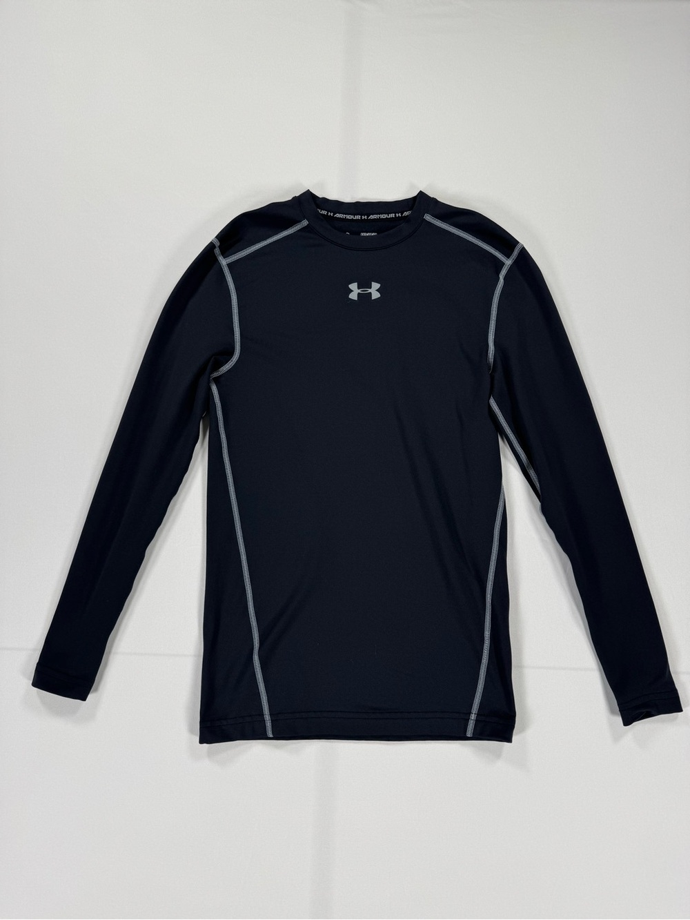 Under Armour ColdGear Compression Long Sleeve Shirt Black Men M